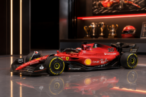 Ferrari F1-75 #16 Charles Leclerc "Ferrari Racing" Formula One F1 (2022) "Formula Racing" Series 1/18 by Bburago
