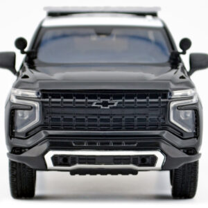 2025 Chevrolet Tahoe Police Pursuit Vehicle "Los Angeles Police Department (LAPD)" Black and White "Law Enforcement and Public Service" Series 1/24 Diecast Model Car by Motormax