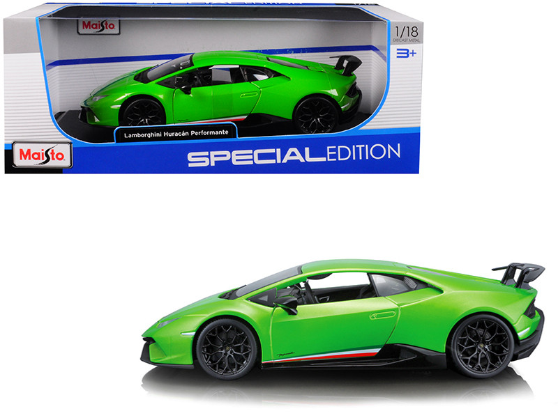 Lamborghini Huracan Performante Metallic Green — 1/18 by Maisto