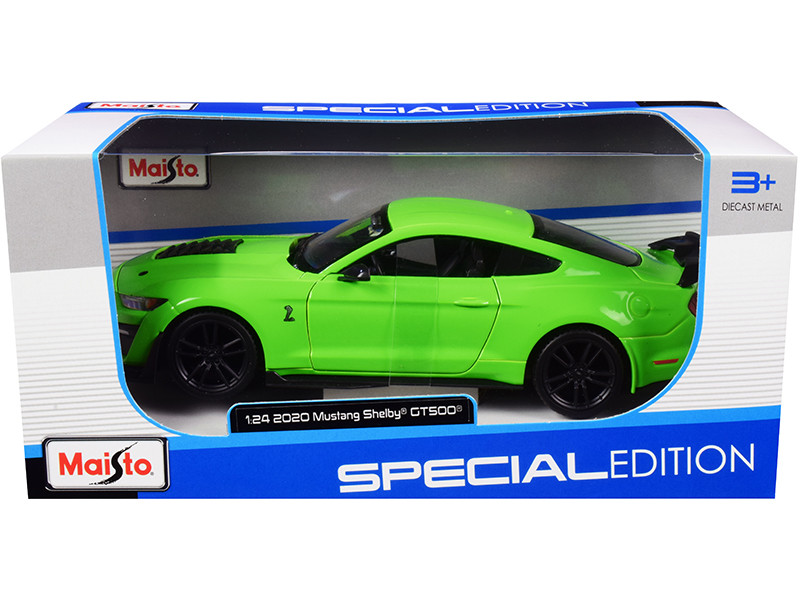 2020 Ford Mustang Shelby GT500 Bright Green — 1/24 by Maisto