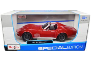 1970 Chevrolet Corvette Convertible Red — 1/24 by Maisto