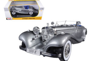 1936 Mercedes 500K Special Roadster Grey — 1/18 by Maisto
