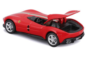 Ferrari Monza SP1 Red With Italian Flag Stripes Speed Icons Series — 1/64 by Maisto