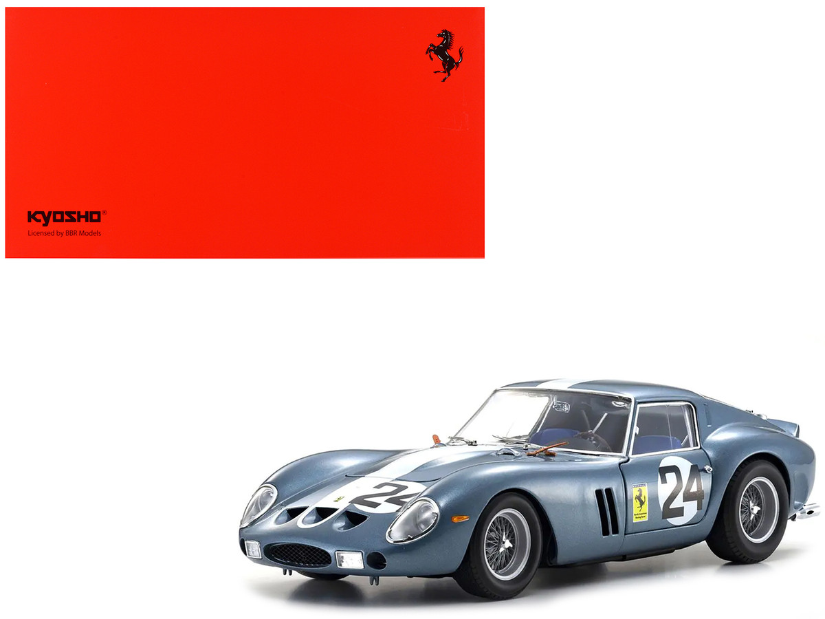 Ferrari 250 GTO #24 Phil Hill - Olivier Gendebien 2nd Place "Sebring 12 Hours" (1962) 1/18 by Kyosho - Image 5