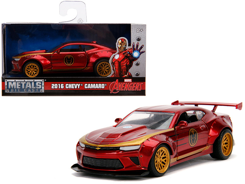 2016 Chevrolet Camaro "Iron Man" Theme "Marvel" Series 1/32 by Jada
