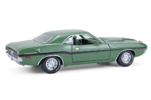 1970 Dodge Challenger R/T Hemi F8 Green with Black Stripes and Green Interior "Mr. Norm's Challenger" 1/18 by Greenlight