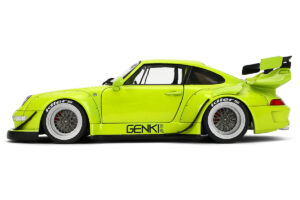 RWB Body Kit "Genki" Lime Green "Pink Slips" Series 1/18 by Jada