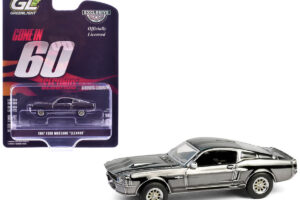 1967 Ford Mustang "Eleanor" Silver Chrome Edition "Gone in Sixty Seconds" (2000) Movie "Hobby Exclusive" Series 1/64 by Greenlight
