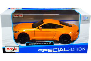 2015 Ford Mustang GT 5.0 Orange Metallic 1/24 by Maisto