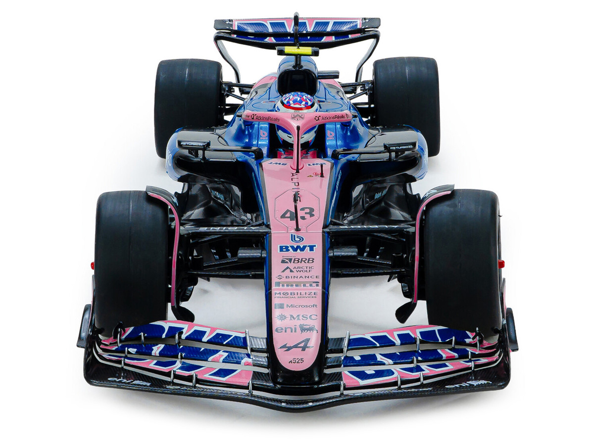 Alpine A525 #43 Franco Colapinto "BWT" Formula One F1 "Canadian GP" (2025) "Competition" Series 1/18 by Solido - Image 4