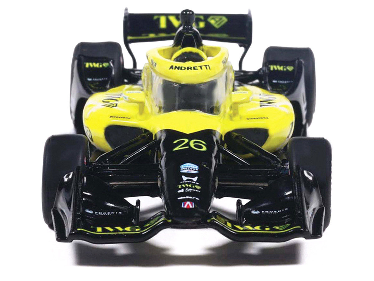 Dallara IndyCar #26 Will Power "TWG" Andretti Global (Road Course Configuration) "NTT IndyCar Series" (2026) 1/64 by IXO Models - Image 4