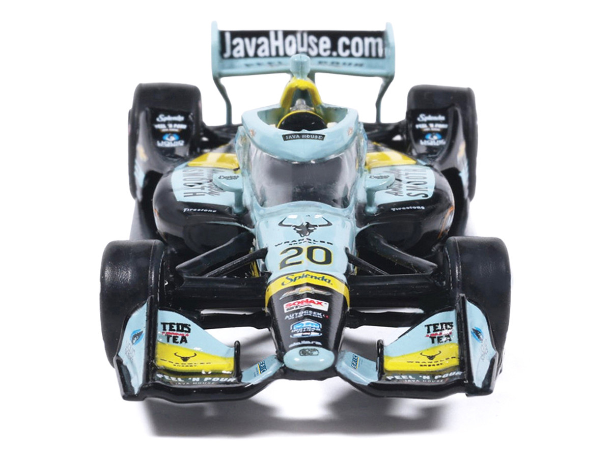 Dallara IndyCar #20 Alexander Rossi "Java House" Ed Carpenter Racing (Road Course Configuration) "NTT IndyCar Series" (2026) 1/64 by IXO Models - Image 3