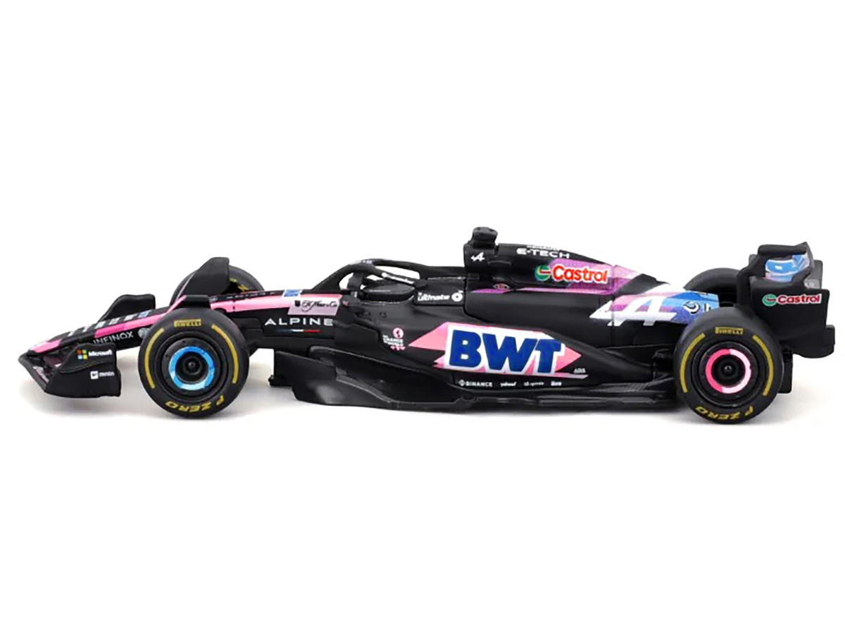 Alpine A524 #31 Esteban Ocon "BWT" "Formula One F1 World Championship" (2024) "Race" Series 1/43 by Bburago - Image 2