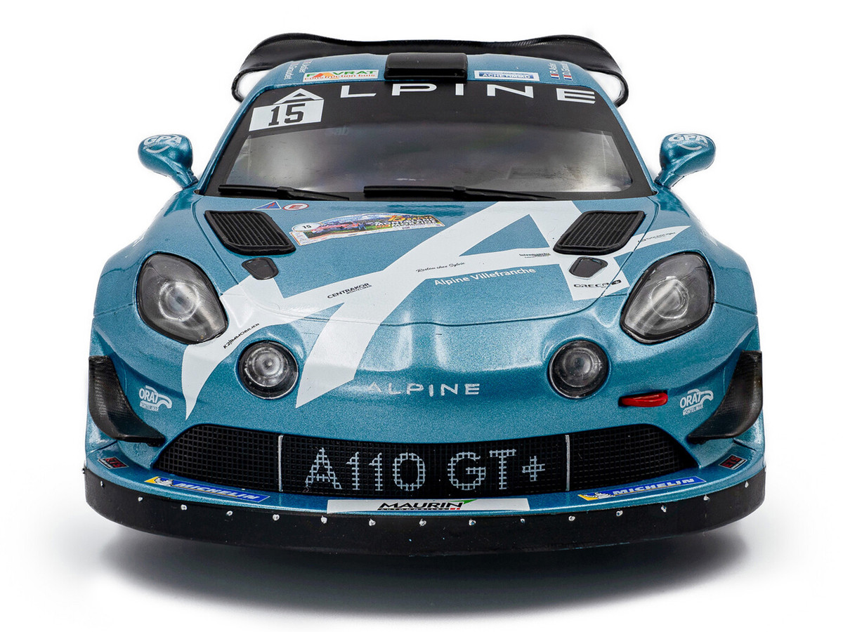Alpine A110 Rallye GT+ #15 Raphael Astier - Denis Giraudet "Rallye Du Mont Blanc" (2024) "Competition" Series 1/18 by Solido - Image 3