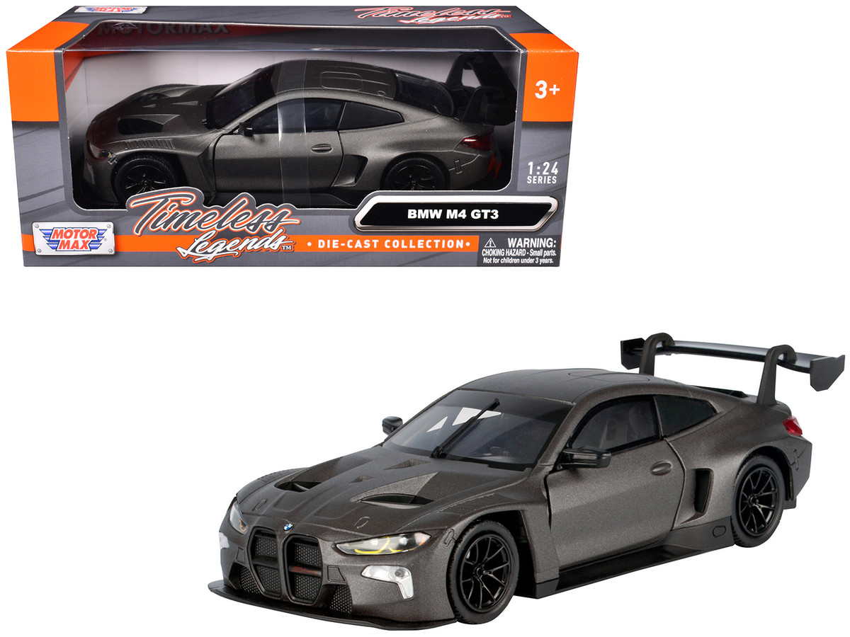 BMW M4 GT3 Matt Black "Timeless Legends" Series 1/24 by Motormax